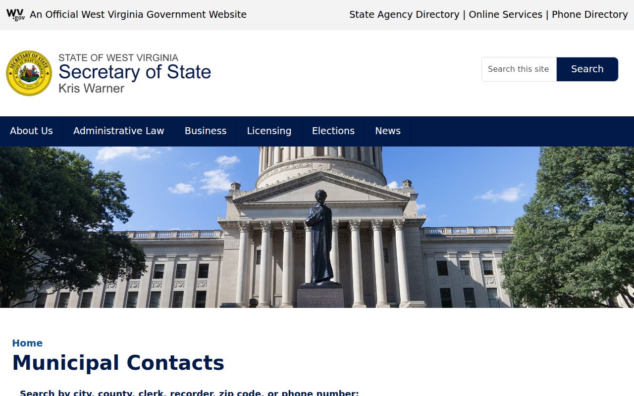 Jane Lew criminal records official town contact and routing source