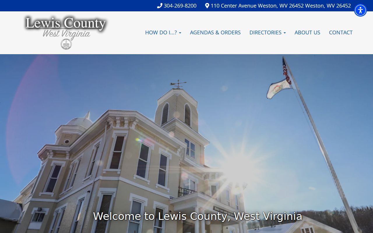 Lewis County government criminal record request contact